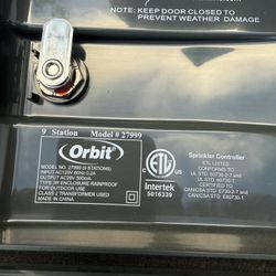Orbit Sprinkler Timer
