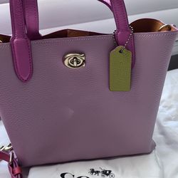 Pink COACH bag