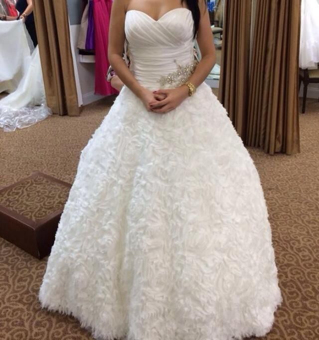 wedding dress size 2