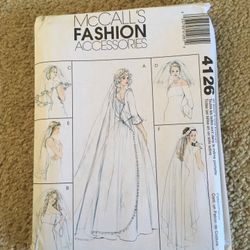 New Sewing Patterns For Bridal And Dresses $5 Each 