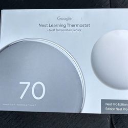 Google Nest Thermostats Brand New 