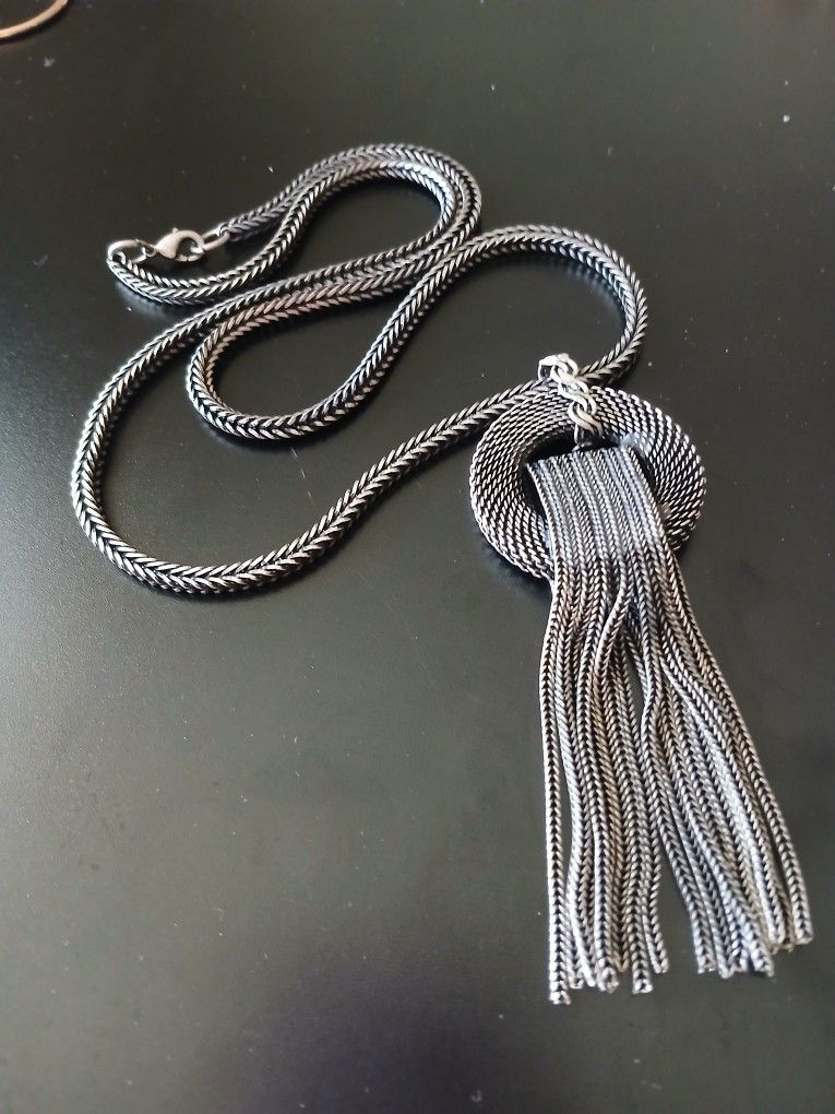 Silver-toned Necklace