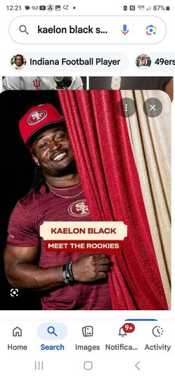 49er black autograph
