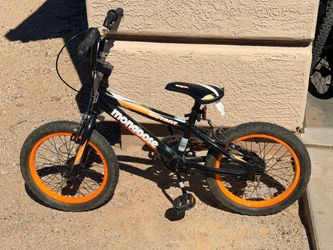 Mongoose Mutant 16” Orange Kids BMX Bike