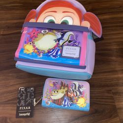 Loungefly Disney Finding Nemo Darla Mini Backpack With Matching Wallet