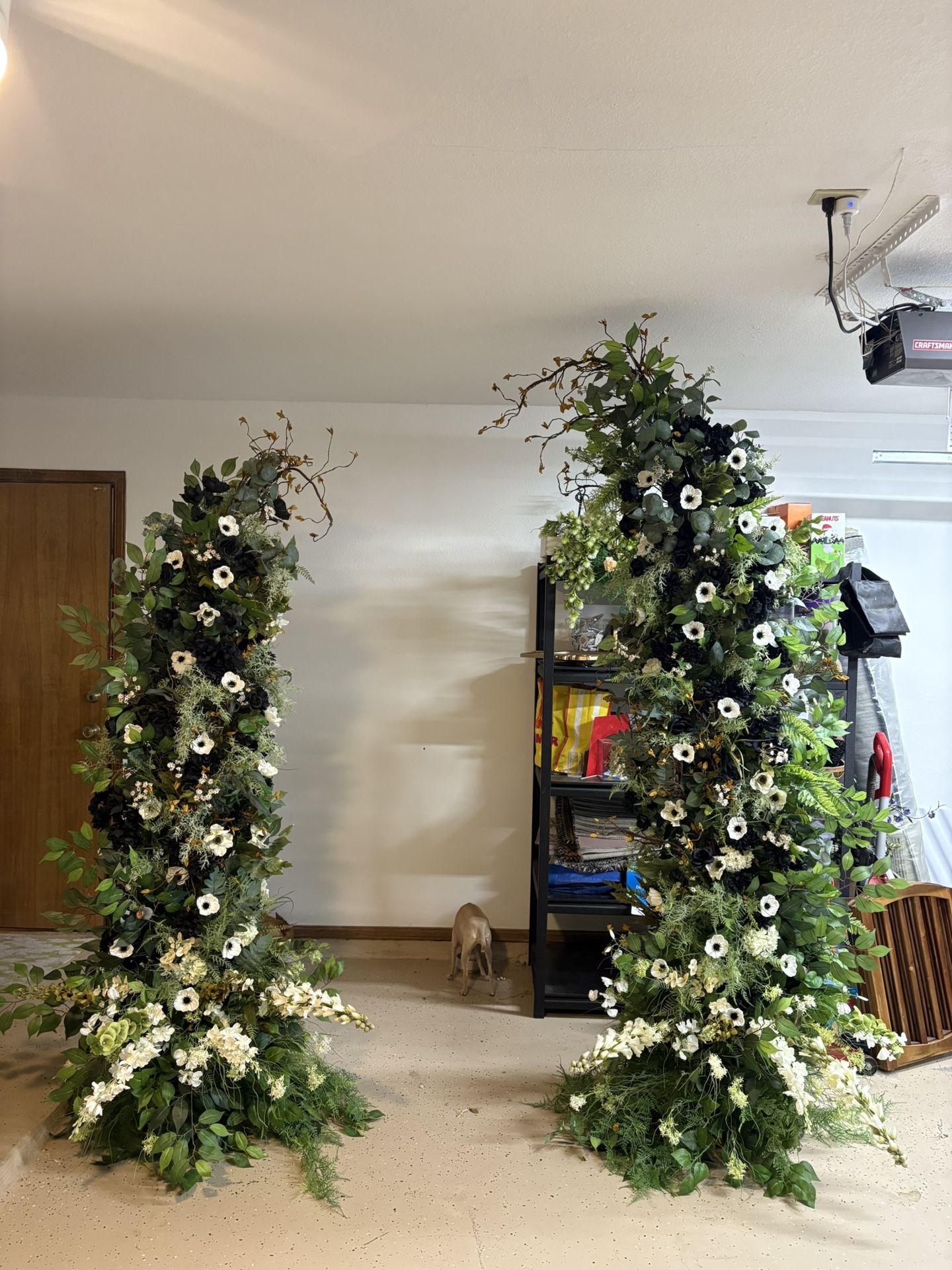 Floral Pillars For Events/weddings