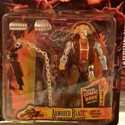 Ghost Rider Armored Blaze With Glow In The Dark Features