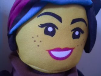 Lego Plushies Emmet and Lucy/Wildstyle