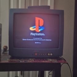 Admiral Crt Tv RARE Aqua Teal W Remote Perfect For Retro Gaming