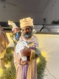 Balthazar Wise Man from the Nativity Scene