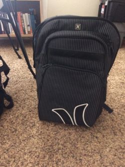 Hurley Backpack/with Laptop case. Good condition.