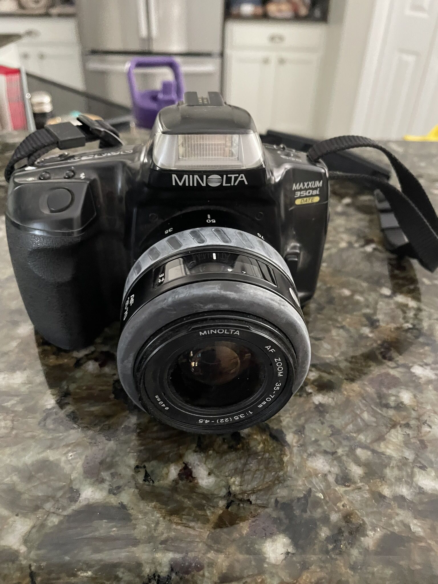 Minolta Camera With Case