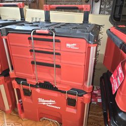 Milwakee  Packouts   Set    Of 2   Asking $265