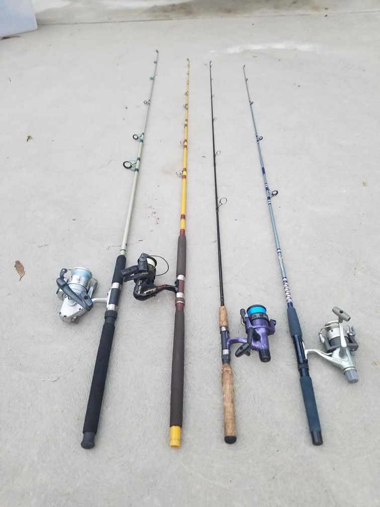 Fishing Reel With Rod