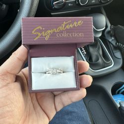 Engagement & Wedding Rings Set
