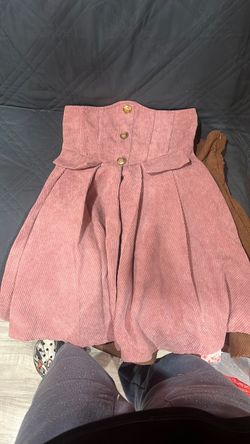 SHEIN Mauve corset skirt