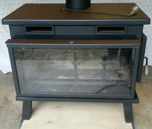 Russo Glass View 3GVT Wood stove for Sale in New Milford, CT - OfferUp