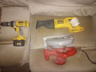 Drill and saws