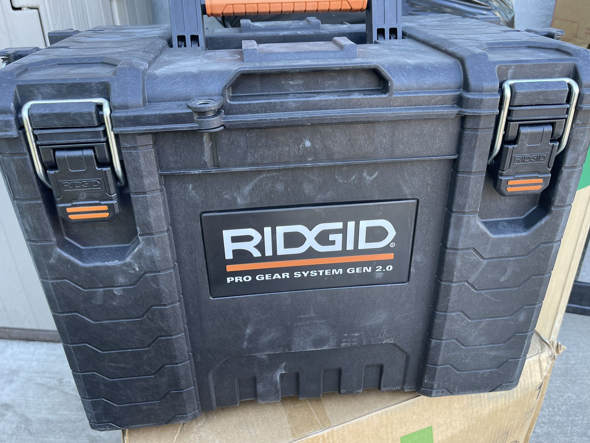 Ridgid 2.0 Tool Box New