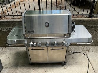 Weber Summit FS38 S Propane Grill — $4,400 new, comes with 3 full tanks