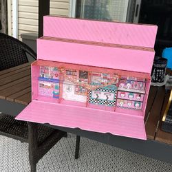 LOL Surprise Pop-Up Store Display Playset storage box shelf case