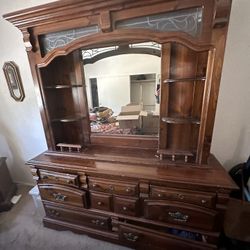 Vintage Dresser - Solid Oak