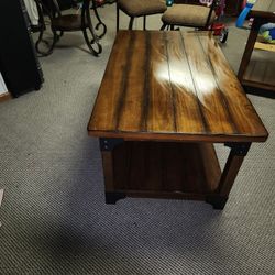 Coffee Table And 2 End Tables 