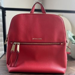 Michael Kors Rhea Zip Slim Backpack