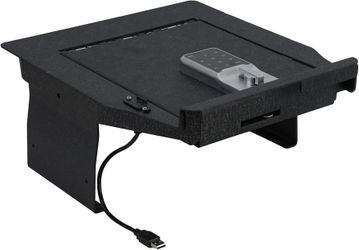 Center Console Safe for Ford F-150 (2021-2024) Full Floor Console, Keypad