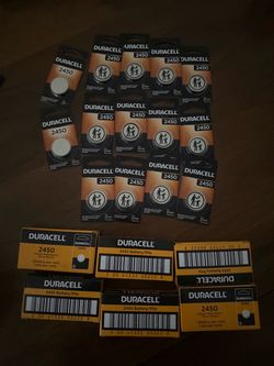 *50 COUNT* Duracell 2450 Lithium Coin Batteries Bulk Lot