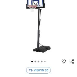 Adjustable Lifetime Basketball Hoop Like New