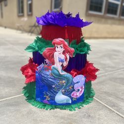 Little Mermaid Small Pinata With Balls