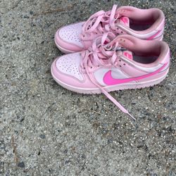 Pink Jordan Dunks
