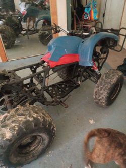 Fourwheeler frame