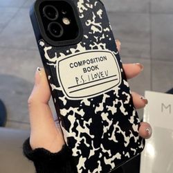 Composition notebook IPhone case