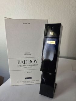 CAROLINA HERRERA BAD BOY COBALT ELIXIR 3.4OZ/100ML,  NEW IN BOX