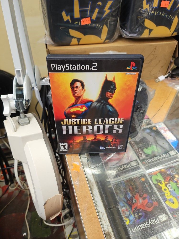 Justice League Heroes Ps2 Cib