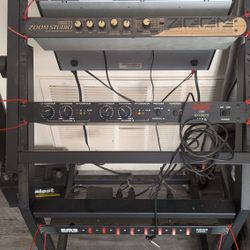 Rolling Production Console Whole lot of rack music effect sound