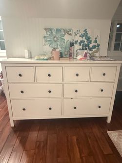 White dresser
