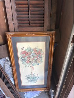 Vintage frame art