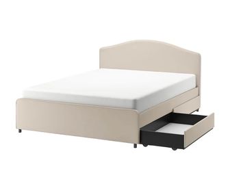 IKEA Hauga 4 Drawer Queen Bed Frameu