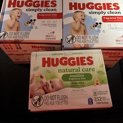 Huggies wipes $10/each(firm price)