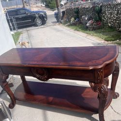 tv stand, table wood new 
