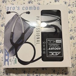 Stethoscope & blood pressure cuff