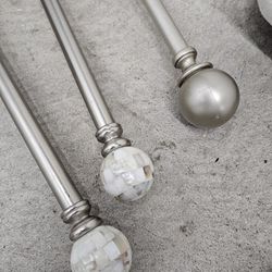 Metal Curtain Rods Without Hardware