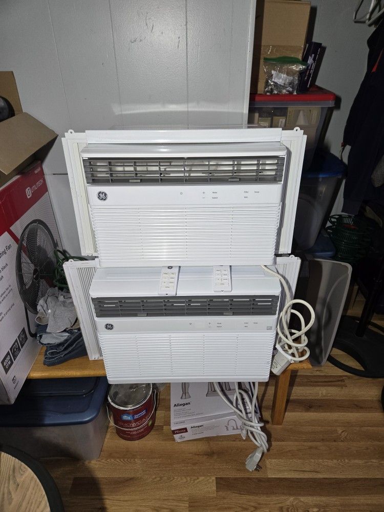 GE 14000 Btu with Wi-Fi And remote. GE 8100 Btu with Wi-Fi and remote basically, brand new.Don't miss out.Make me an offer