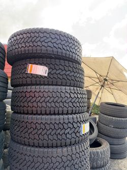 315/70/17 Goodyear Wrangler Territory‼️New Tires/ llantas nuevas- EACH TIRES $249- INSTALLED AND BALANCED
