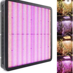 3000W LED Grow Light, Dimmable Full Spectrum Plant Light with 4 Light Modes, Panel Grow Lights for Indoor Plants, 3000 Pcs Led Beads,Plant Grow Lights