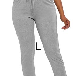 Sweatpants Women Jogger with Pockets