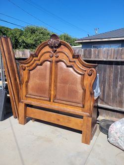 Queen bed frame